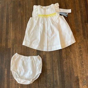 Jacadi Paris Hand Embroidered Dress